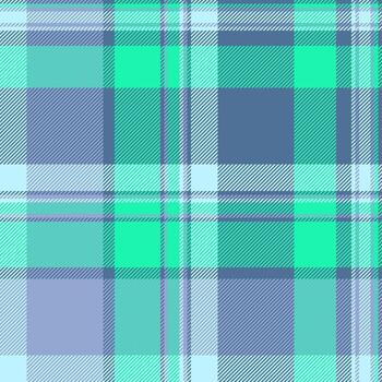 vibrante tartán modelo en sombras de azul y verde, creando un Fresco y moderno estético. ideal para antecedentes, textiles, o creativo diseño proyectos vector