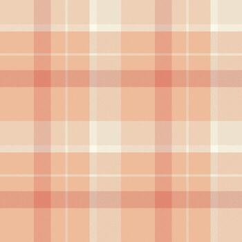 delicado pastel tartán modelo. suave, calentar melocotón tonos crear un consolador elegante fondo. ideal para textiles, moda, o sofisticado diseño proyectos vector