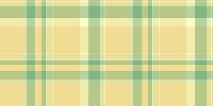 Traditional seamless pattern check, layer plaid background . French tartan textile texture fabric in yellow and light colors. vector