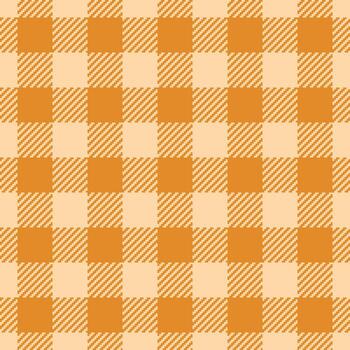 Seamless checkered pattern in warm tones, ideal for backgrounds, textiles, and digital design projects. Evokes rustic, cozy, and comforting vibes. vector