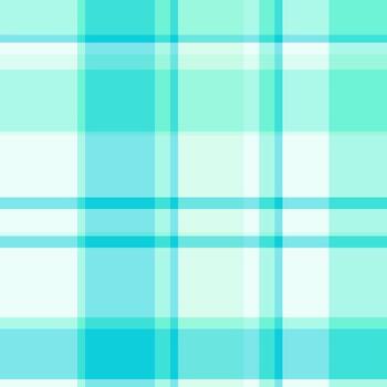 Fresh aqua plaid pattern. A crisp, clean design perfect for textiles, backgrounds, or adding a touch of modern style. Ideal for web design, and print media. vector
