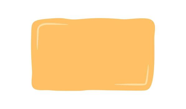 mano dibujado orgánico rectángulo parche con resumen garabato forma. gota y garabatear formar marco, con suave antecedentes y zona para texto, ideal para creativo tarjeta o Bosquejo usos. vector