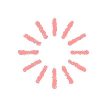 lápiz de color Fuegos artificiales Estallar con festivo modelo y redondo Dom motivo. Starburst elemento y brillar brillar en un suave fondo, Perfecto para celebracion decoración en pastel artístico estilo. vector