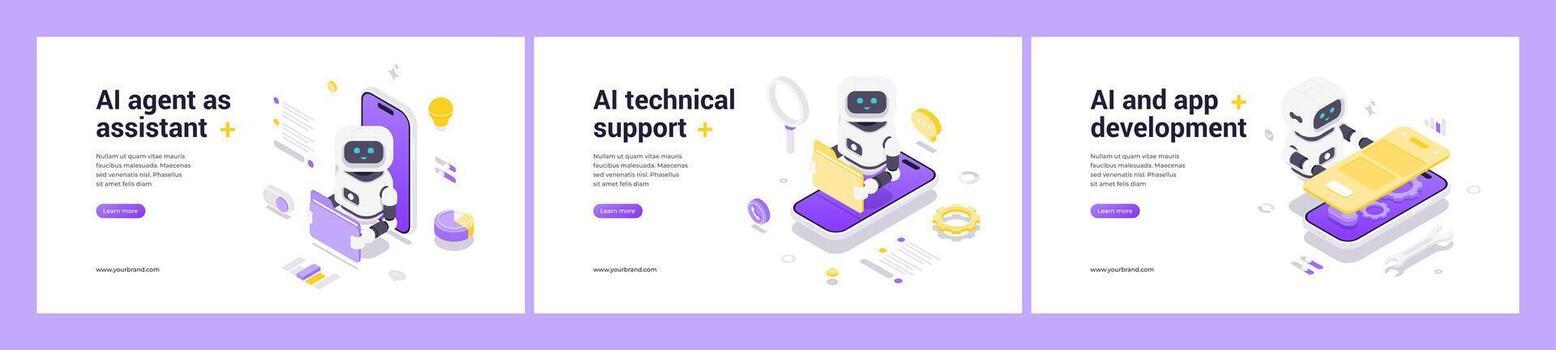 Advanced Artificial Intelligence Solutions For Mobile Assistance Technical Support And Application Development Technologies vector