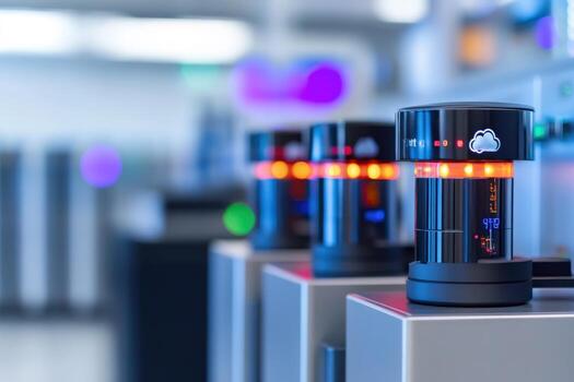 Smart sensor devices for data monitoring and technological innovation photo