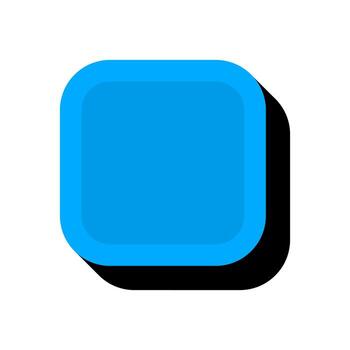 rectángulo ui diseño elemento. moderno redondeado rectángulo. plano diseño elemento activo. vector