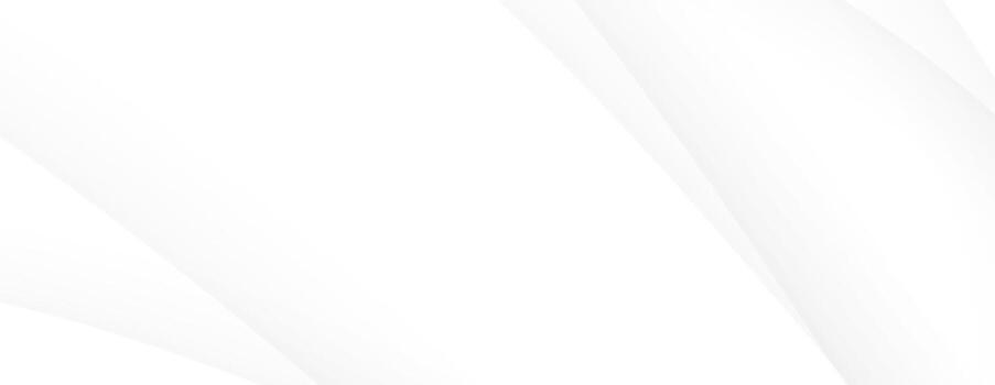 White abstract wavy lines modern background minimalist design elegant texture subtle clean vector