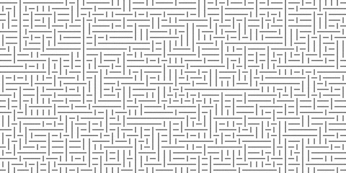 Monochrome abstract pattern with a geometric grid design. The varied gray and white shapes create a textured background of connecting lines. vector