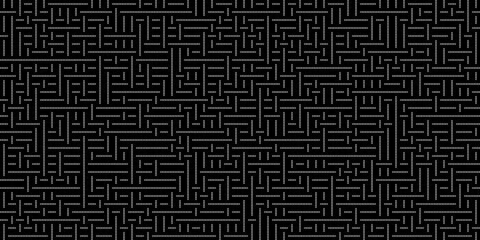 A dark gray illustration of an abstract background with a repeating pattern of interwoven, metallic pipes. The image has a textured feel and a monochrome palette. vector