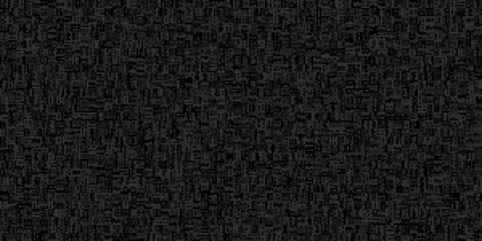 A dark, abstract background with a pixelated texture. This monochromatic image displays small, chaotic blocks and shapes that form a static-like pattern. vector