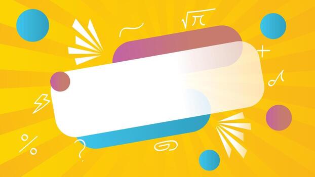 Back to School background, speech bubble. Banner, poster, speech bubble with text Back to School. Geometric memphis style with message back to school. Explosion burst design, speech bubble. vector