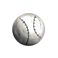 aislado béisbol con arañazos lápiz bosquejo png