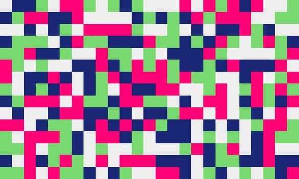 resumen píxel Arte antecedentes. vibrante colores crear un dinámica, energético diseño Perfecto para sitios web, presentaciones, o textil huellas dactilares. vector