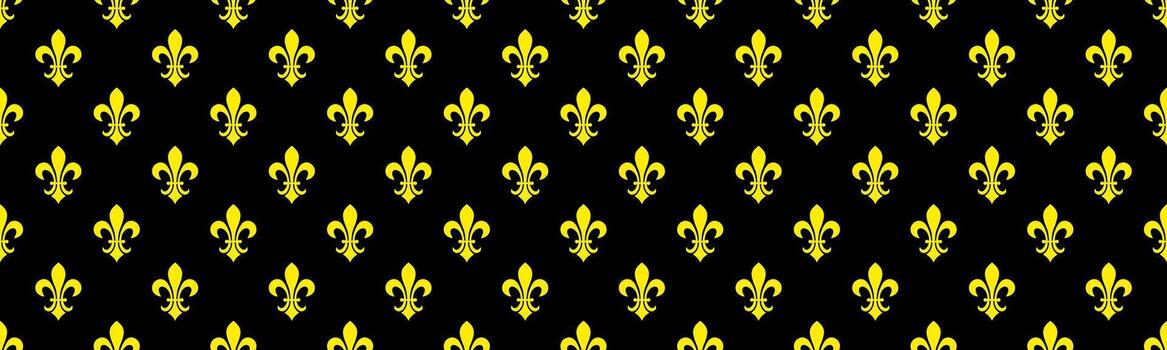A black and yellow pattern with a star pattern vector