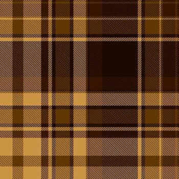 cálido, terroso tartán modelo con intersectando rayas y cuadrícula. clásico diseño, adecuado para antecedentes, textiles, y diseños necesitando un rústico, acogedor sentir. vector