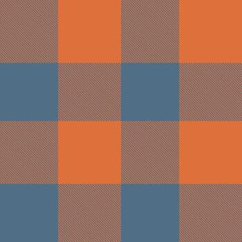 Classic checkered pattern in warm and cool tones. A versatile backdrop for design projects, representing comfort, tradition, and a cozy atmosphere. Texture overlay. vector