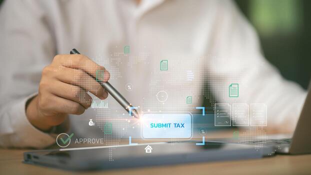 Digital tax solutions emphasize secure e-filing, paperless compliance, and smart financial technology that improve accuracy, transparency, and efficiency for businesses and taxpayers. photo