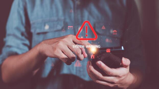 Mobile cybersecurity threats require immediate attention, emphasizing real-time alerts, digital risk awareness, proactive protection against data breaches and unauthorized access across smart devices photo