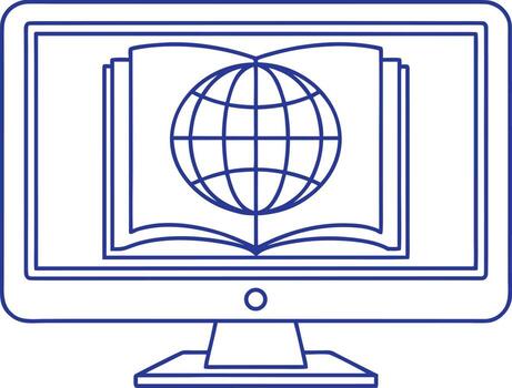 conocimiento para todas dibujo abierto información mundo diseño universal conocimiento compartiendo obra de arte vector