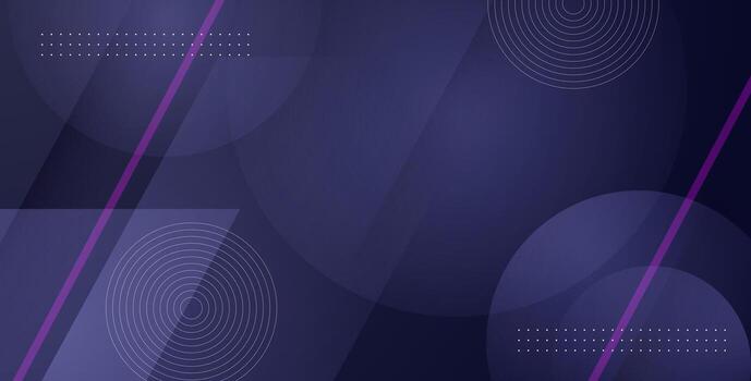 Geometric abstract purple background design vector
