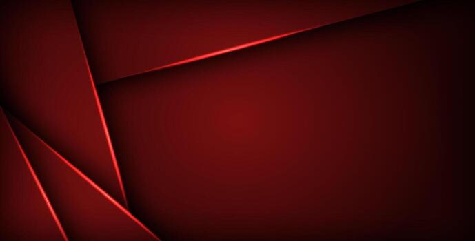 red geometric triangle background overlap layer on black space for text and background design.., vector