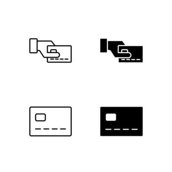 Web Dashboard Payment and Credit Card Icons in Mixed Line and Solid vector