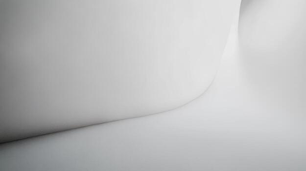 Exploration of abstract forms and smooth textures in minimalist composition photo