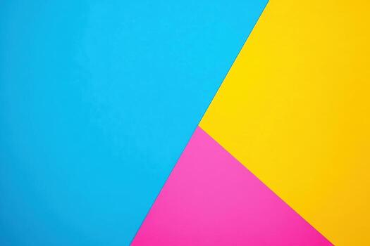 Vibrant colors create an energetic geometric pattern in modern design space photo