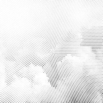 Halftone Pattern. Set of Dots. Dotted Texture on White Background. Overlay Grunge Template. Distress Linear Design. Fade Monochrome Points. Grunge Cloud Pop Art Backdrop. vector