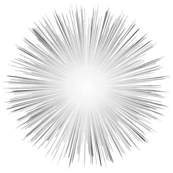 Explode Flash, Cartoon Explosion, Star Burst on White Background vector