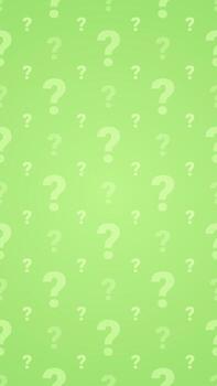 Simple Clean Minimal Green Question Mark Vertical Seamless Pattern Background Design vector