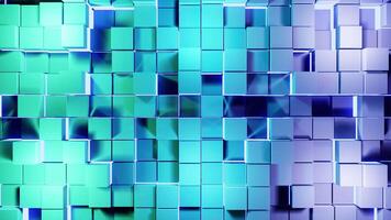 el más nuevo cubo pared multicolor vj lazo animación antecedentes video
