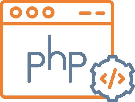 Php Modern Tech Object vector