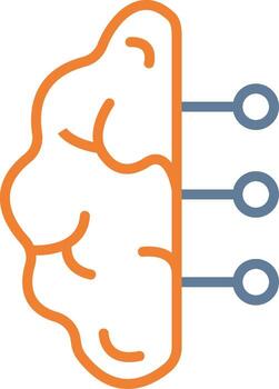 Machine Learning Web Style Graphic vector