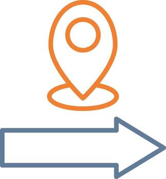 Let Go Minimal UI Element vector