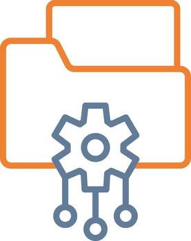 digital activo administración resumido marco objeto vector