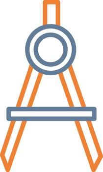 Compass Subtle UI Graphic vector