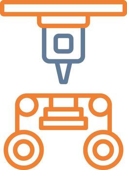 Laminated Object Manufacturing Subtle UI Graphic vector