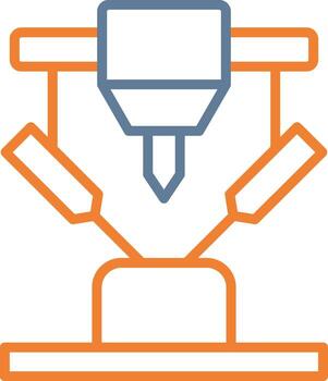 Laser Engineered Net Shape UI Badge vector