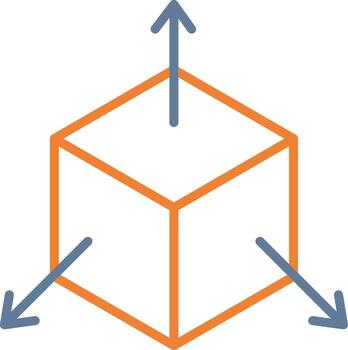escala modificación moderno tecnología objeto vector