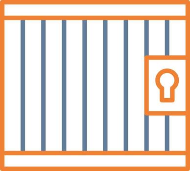 Prison Subtle UI Graphic vector