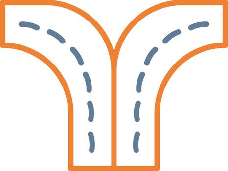 Split Custom Line Element vector