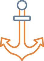 Anchor User Friendly Drawing vector