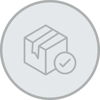 Checked Box Digital Tech Element vector