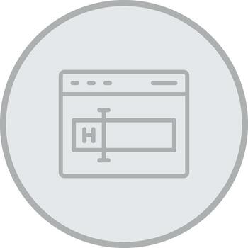 Input Field Web Based Design Element vector