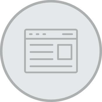 Paragraph Interactive UI Design vector