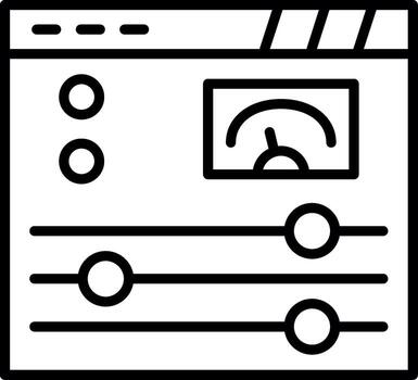 Digital Web Controls vector