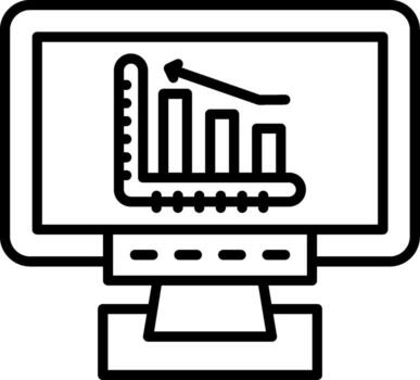 Data Analytics Dashboard vector
