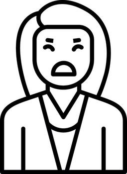 furioso rabia explosión vector