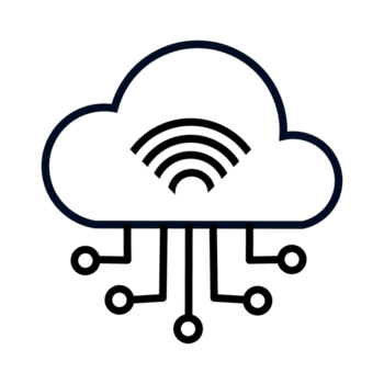 nube calcolo Rete collegamento dispositivi con senza fili segnale, digitale tecnologia e globale Rete concetto png